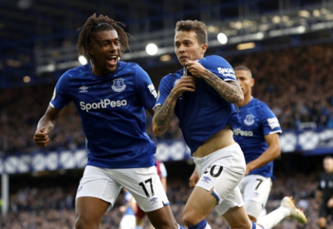 Su "West Ham" susitvarkęs "Everton" grįžo į pergalių kelią "Premier" lygoje