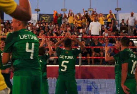Minifutbolo rinktinę aštuntfinalyje eliminavo anglai