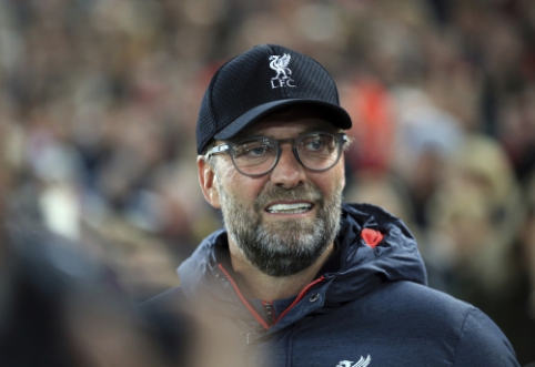 Žurnalistų darbą cirku pavadinęs J. Kloppas: "Aš puikiai suprantu, kokia stipri yra "Man Utd" komanda"