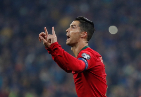 C. Ronaldo peržengė 700 įvarčių ribą savo karjeroje