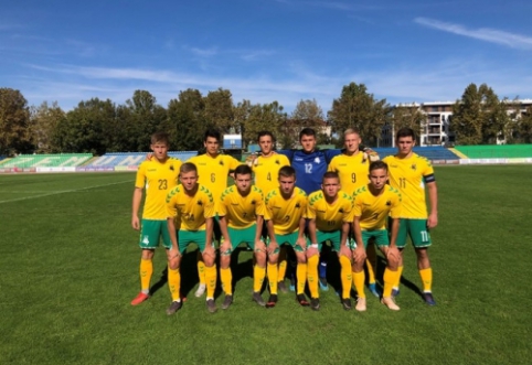 U-19 rinktinė iškovojo pergalę prieš Rumuniją