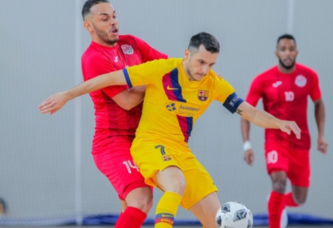 Futsal Čempionų lyga: Jonavoje karaliavo "Barca", "Vytis" liko be taškų
