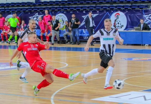 Futsal Čempionų lyga: dužusios "Vyčio" viltys ir piniginės baudos