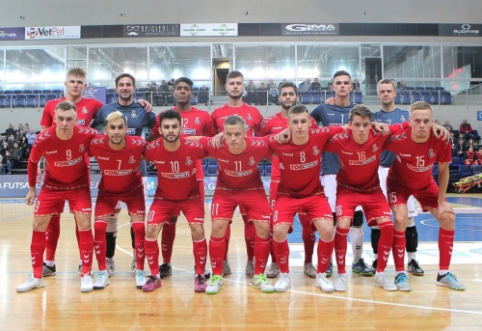 Futsal Čempionų lygoje 55 "Vyčio" smūgiai nevirto pergale