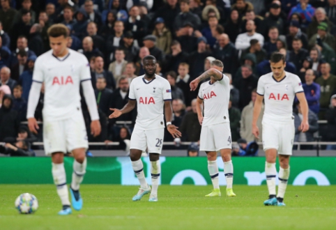 "Tottenham" – prasčiausią rezultatą Europoje užfiksavusi Anglijos komanda