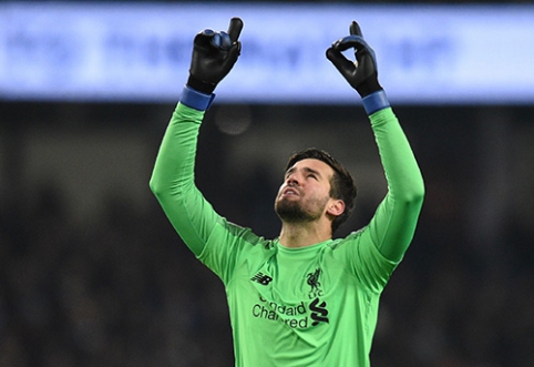 J.Kloppas: Alissonas bus pasiruošęs žaisti prieš "Man Utd"