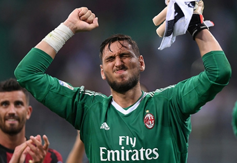 G.Donnarumma atsisakė pratęsti kontraktą su "Milan"