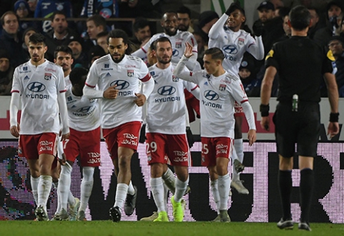 "Ligue 1": "Lyon" triumfavo prieš "Strasbourg"