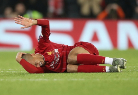 "Liverpool" iki metų pabaigos turės verstis be Fabinho