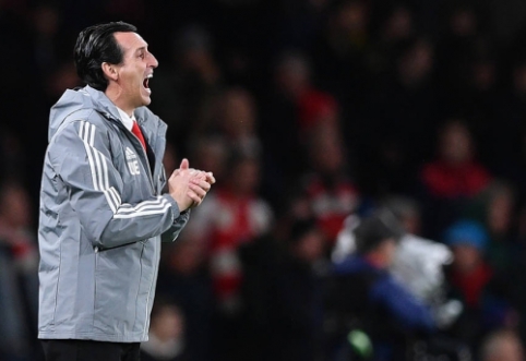 "Arsenal" fanus į neviltį varantis U. Emery nesuka galvos dėl savo ateities