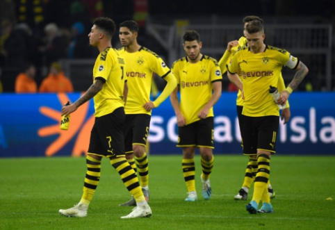 Trijų įvarčių deficitą panaikinusi "Borussia" išplėšė tašką mače su autsaideriais