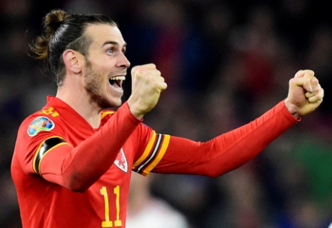 Velso patekimą į Europos čempionatą atšventęs G. Bale'as pašiepė "Real" klubą