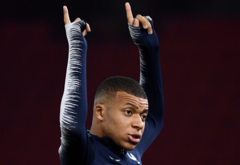 K.Mbappe nieku gyvu nesusies ateities su PSG