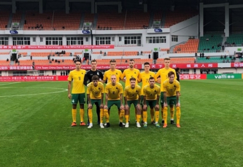Lietuvos U-22 rinktinė vos neįveikė Šiaurės Korėjos