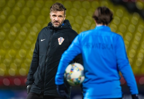 Kroatijos U-21 rinktinės treneris: norime nugalėti lietuvius