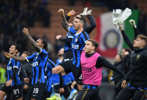"Inter" išsigelbėjo mače su "Verona", "Napoli" ir toliau barsto taškus