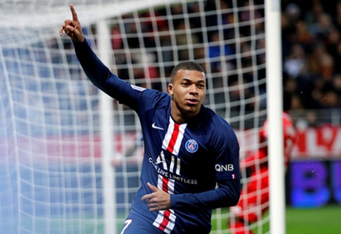 PSG siūlo itin pelningą kontraktą K.Mbappe