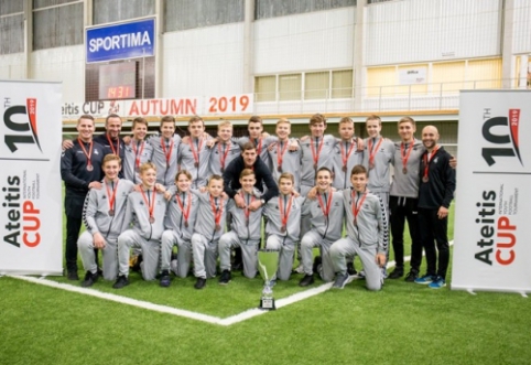 Regionų pirmenybių U-15 komanda iškovojo bronzos medalius