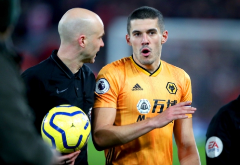 "Wolves" kapitonas po pralaimėjimo "Liverpool" išreiškė nepasitenkinimą VAR sistema