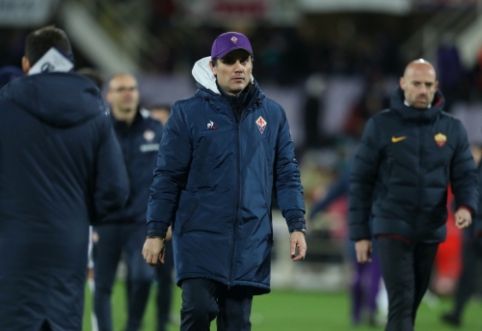 "Fiorentina" antrąkart atleido V. Montellą