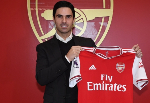 Oficialu: M. Arteta stoja prie "Arsenal" vairo