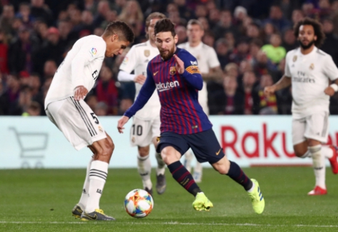 R. Varane: "Prieš Messi neįmanoma apsiginti taip, kaip prieš kitus"