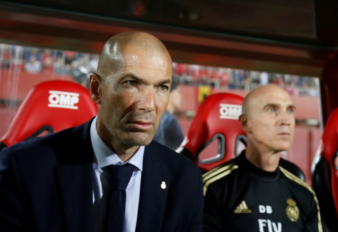 Z. Zidane'as prieš "El Clasico": "Tai, kas vyksta už aikštės ribų, mūsų nejaudina"
