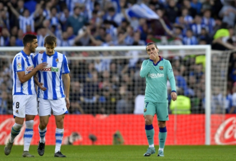 San Sebastiane – rezultatyvios "Barcos" ir "Real Sociedad" lygiosios