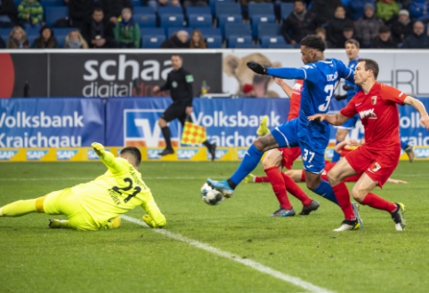 "Augsburg" išvykoje įveikė "Hoffenheim"