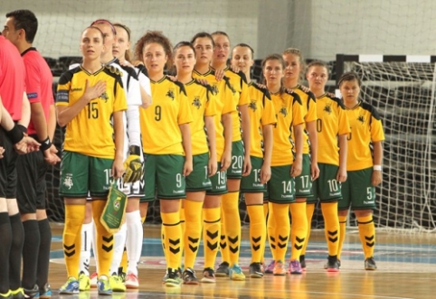 Varžovės Europos moterų futsal čempionato atrankoje paaiškės vasario 13-ąją