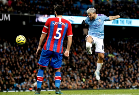 "Crystal Palace" mačo pabaigoje atėmė taškus iš "Man City", "Arsenal" nesusitvarkė su "Sheffield Utd"