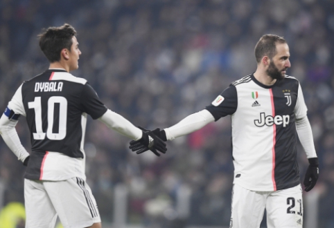 "Juventus" ir "AC Milan" užtikrintai žengė į Italijos taurės ketvirtfinalį