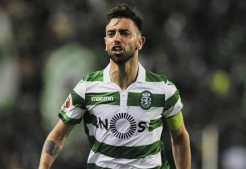 "Man Utd" ketina laimėti kovą dėl B.Fernandeso