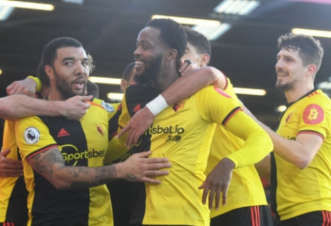 "Watford" tolsta nuo dugno: iškovota trečia pergalė iš eilės