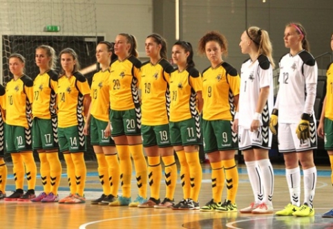Lietuvos futsal moterų rinktinė – dvidešimta Europoje