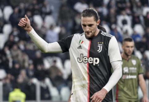 A. Rabiot nesiruošia palikti "Juventus"