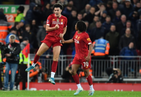 Fantastiškas 18-mečio įvartis išvedė "Liverpool" į kitą FA taurės etapą