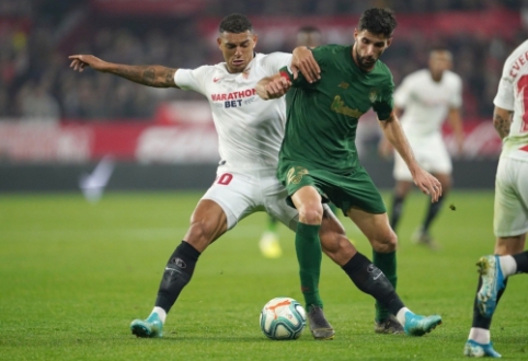 "Sevilla" ir "Athletic Bilbao" klubų dvikovoje – lygybė