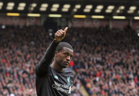 G. Wijnaldumas neskuba pratęsti kontrakto su "Liverpool"