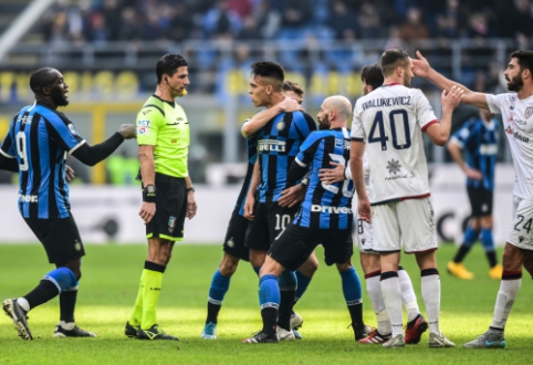 Italijoje – trečios iš eilės "Inter" lygiosios