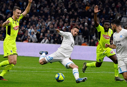 "Ligue 1": "Marseille" ir "Angers" dvikovoje nugalėtojas nepaaiškėjo