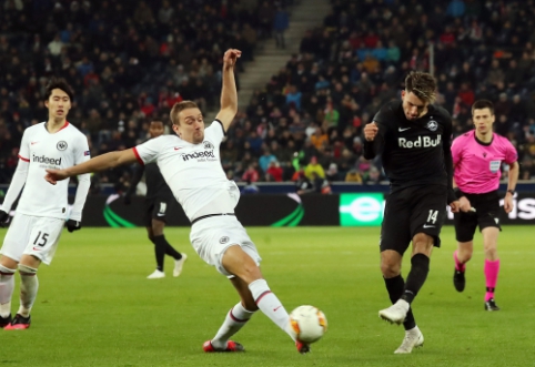 "Eintracht" žengė į Europos lygos aštuntfinalį