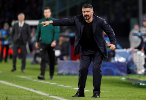 G. Gattuso po lygiųjų su "Barca": "Varžovai mums praktiškai nekėlė jokių problemų"