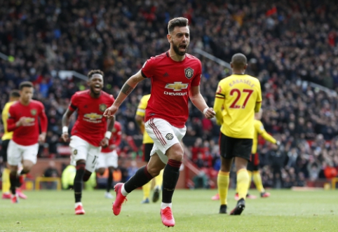 Anglijoje – triuškinančios "Man Utd" ir "Wolves" pergalės