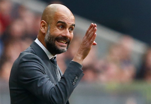 J.Guardiola: komandos pradeda drebėti, kai jų žaidėjui skambina "Real" ar "Barca"