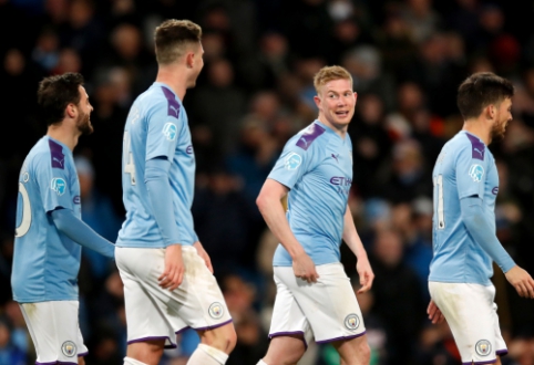 "Man City" neturėjo problemų dvikovoje su "West Ham"