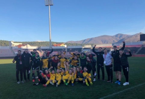 WU-16 rinktinė džiaugėsi pergale prieš juodkalnietes