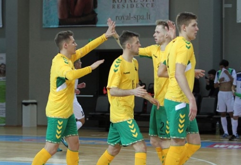 Lietuviai susitiks su Juodkalnija antrame Futsal EURO 2022 atrankos etape
