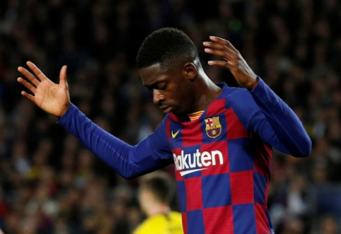 Oficialu: O. Dembele praleis visą likusį sezoną ir Europos čempionatą