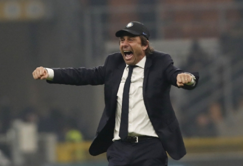 A. Conte po pergalės Milano derbyje: "Tai buvo ypatingas vakaras"
